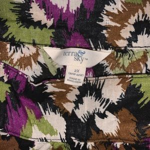 Terra & Sky Plus Size Top